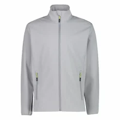 Giacca uomo in softshell con dettagli reflective