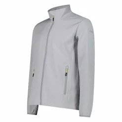 Giacca uomo in softshell con dettagli reflective