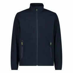 Giacca uomo in softshell con dettagli reflective
