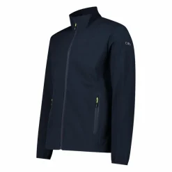 Giacca uomo in softshell con dettagli reflective