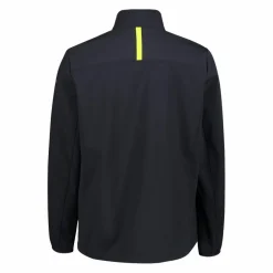 Giacca uomo in softshell con dettagli reflective