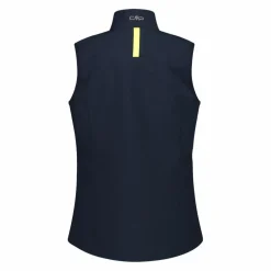 Gilet donna in softshell con dettagli reflective