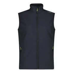 Gilet donna in softshell con dettagli reflective