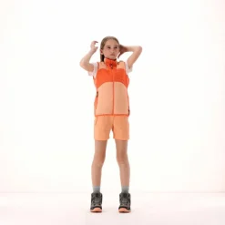 Gilet ibrido senza cappuccio da Bambina