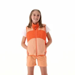 Gilet ibrido senza cappuccio da Bambina