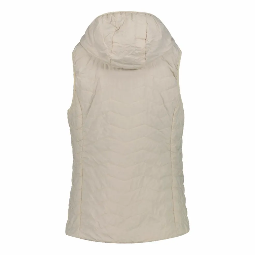 Gilet imbottito con cappuccio da Donna