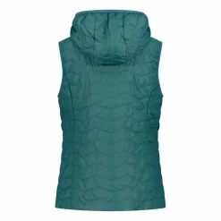 Gilet imbottito con cappuccio da Donna