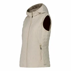 Gilet imbottito con cappuccio da Donna
