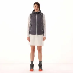 Gilet imbottito con cappuccio da Donna
