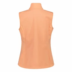 Gilet in Softshell leggero con trama jacquard da Donna