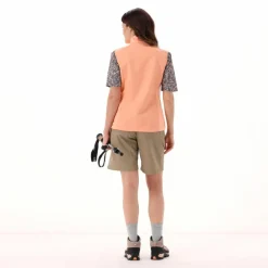 Gilet in Softshell leggero con trama jacquard da Donna