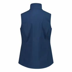 Gilet smanicato da donna in softshell