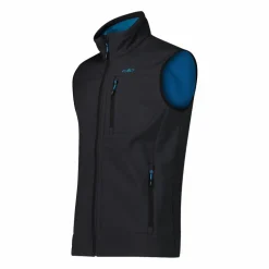 Gilet smanicato da uomo in softshell