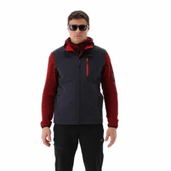 Gilet smanicato da uomo in softshell