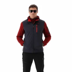 Gilet smanicato da uomo in softshell
