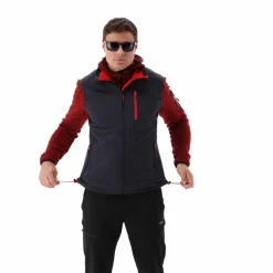 Gilet smanicato da uomo in softshell