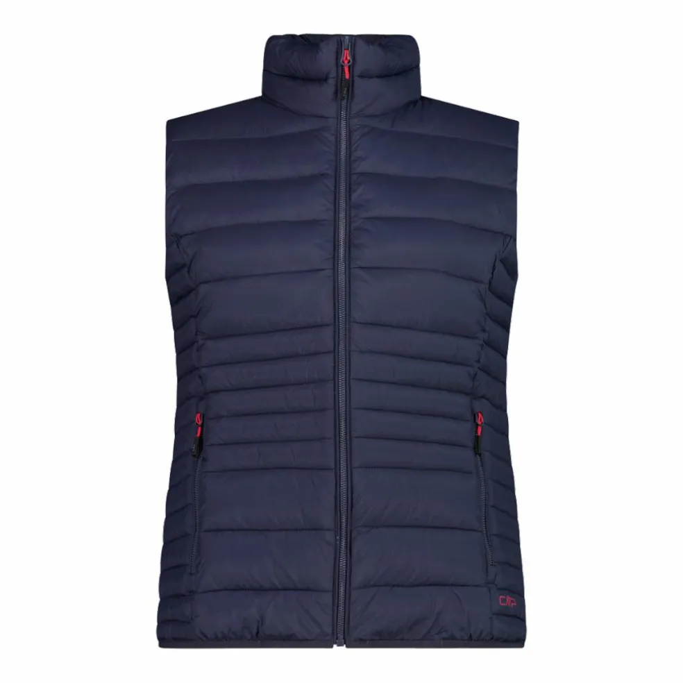 Gilet smanicato imbottito in Sorona da donna tinta unita