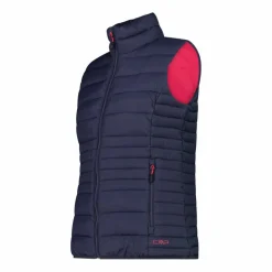 Gilet smanicato imbottito in Sorona da donna tinta unita