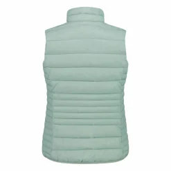 Gilet smanicato imbottito in Sorona da donna tinta unita