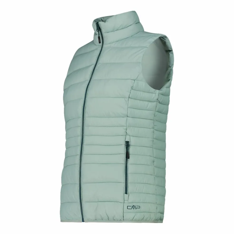 Gilet smanicato imbottito in Sorona da donna tinta unita