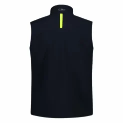 Gilet uomo in softshell con dettagli reflective