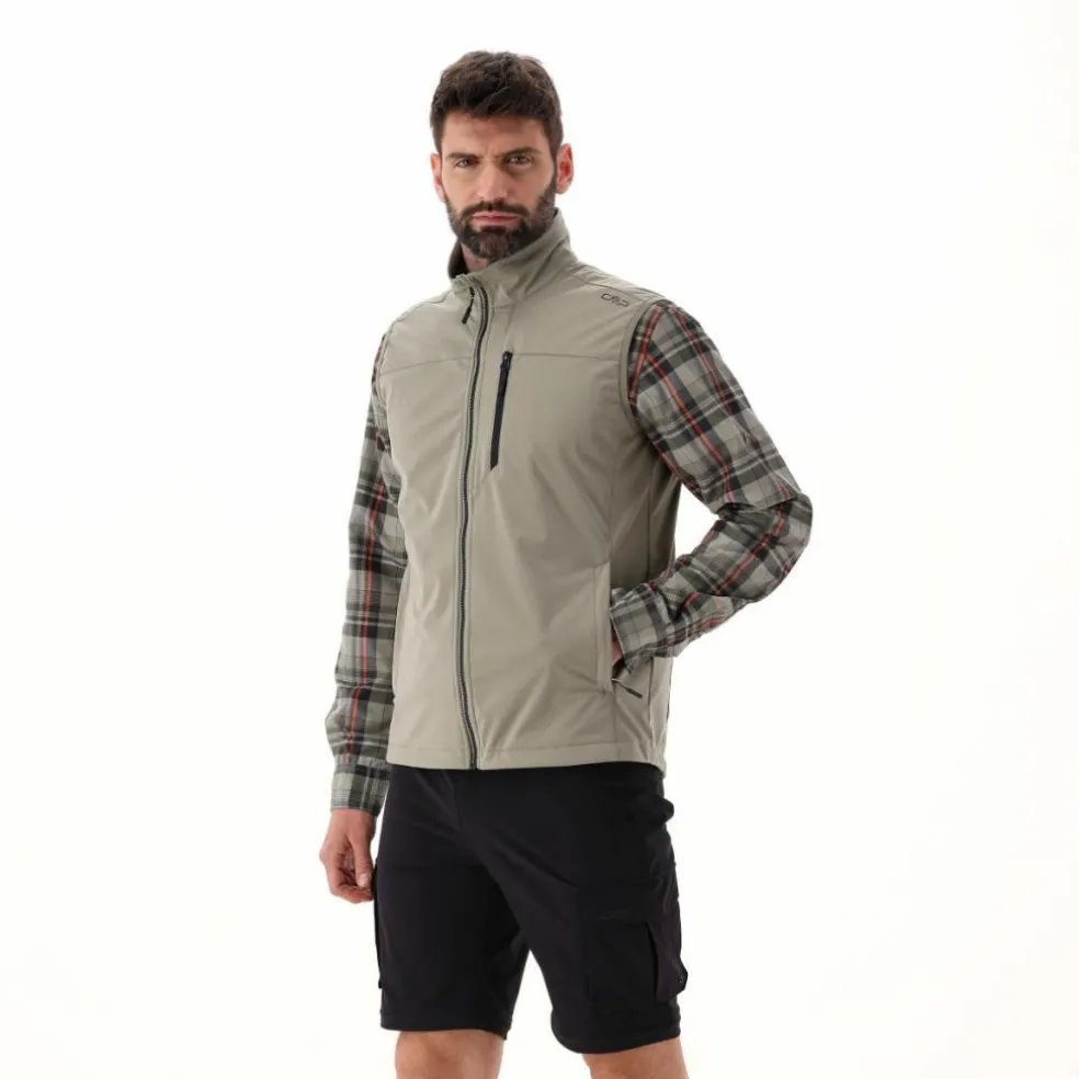 Gilet uomo in Softshell leggero