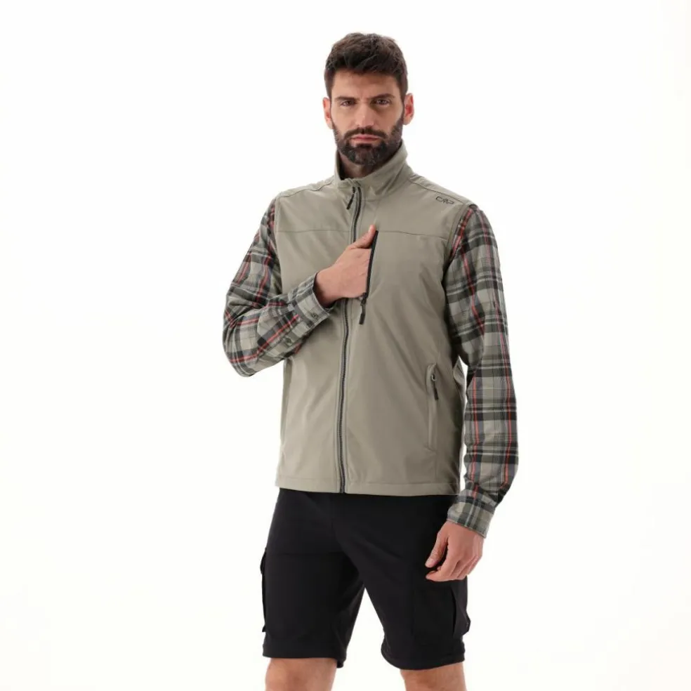 Gilet uomo in Softshell leggero