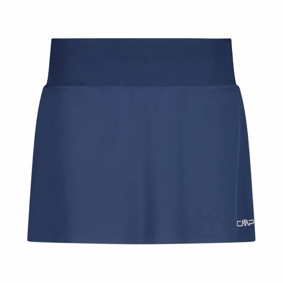 Gonna multifunzione da donna con pantaloncino interno