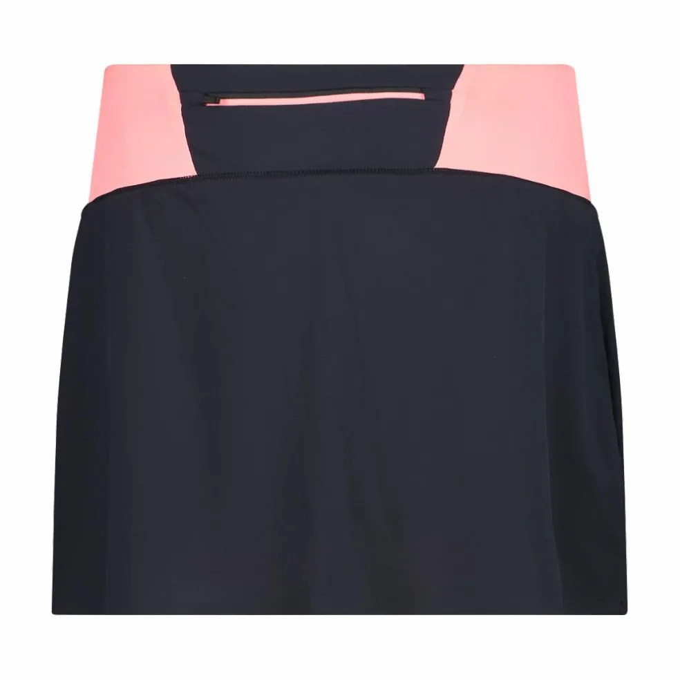 Gonna multifunzione da donna con pantaloncino interno