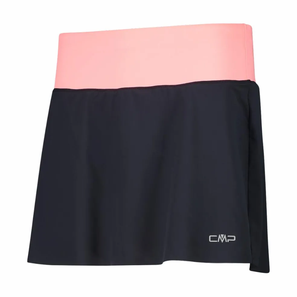 Gonna multifunzione da donna con pantaloncino interno