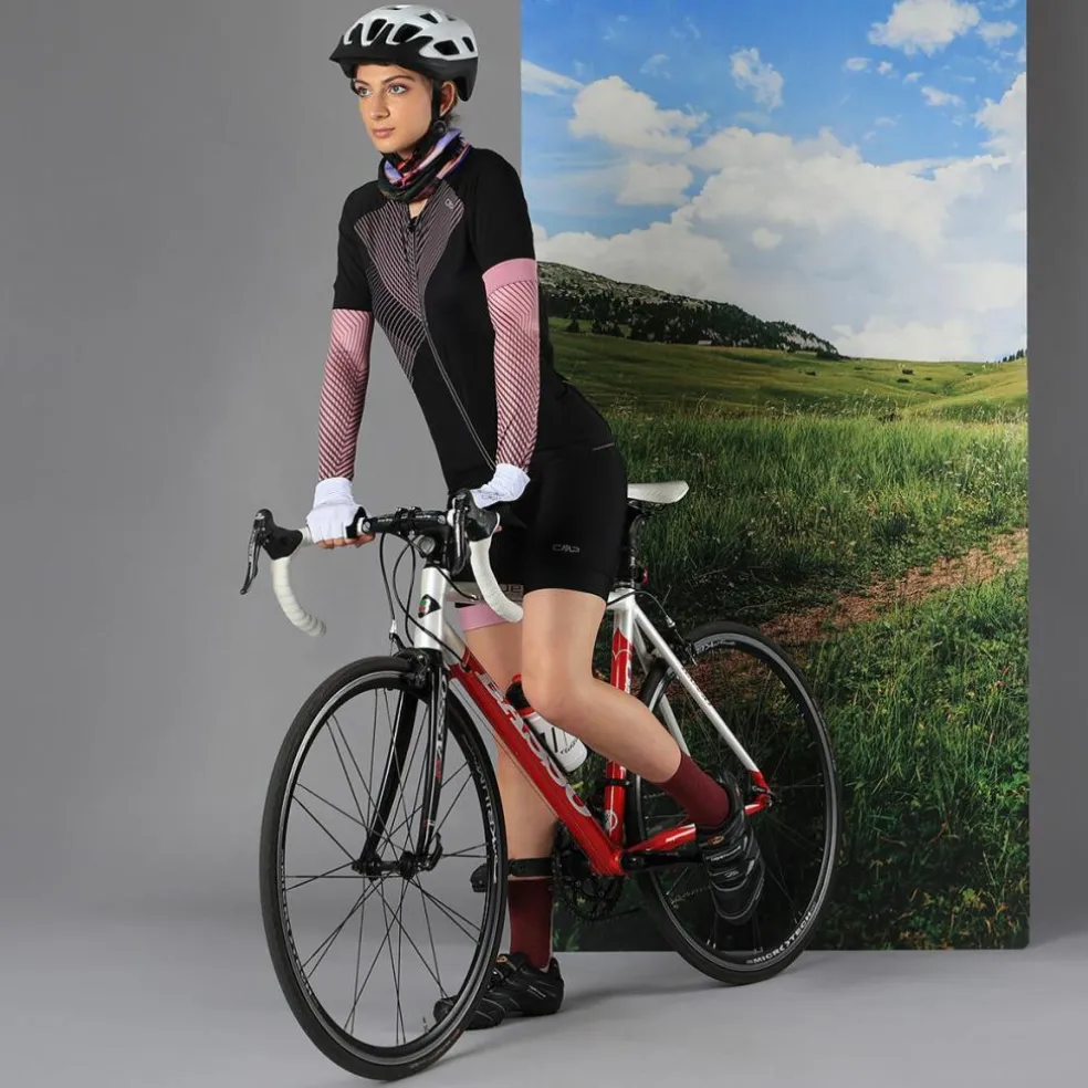 Guanti da ciclismo in lycra antiscivolo da donna