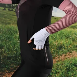 Guanti da ciclismo in lycra antiscivolo da donna