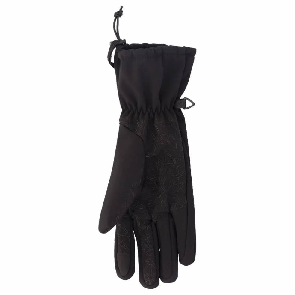 Guanti in softshell touch finger da donna