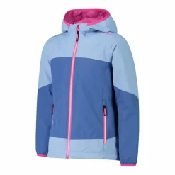 Guscio da bambina in ripstop bicolor