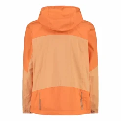 Guscio da bambina in ripstop bicolor