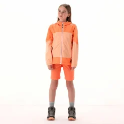Guscio da bambina in ripstop bicolor