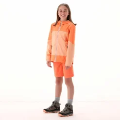 Guscio da bambina in ripstop bicolor