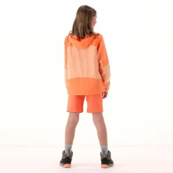 Guscio da bambina in ripstop bicolor
