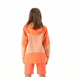 Guscio da bambina in ripstop bicolor