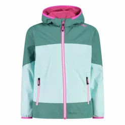 Guscio da bambina in ripstop bicolor