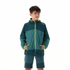 Guscio da bambino in ripstop bicolor