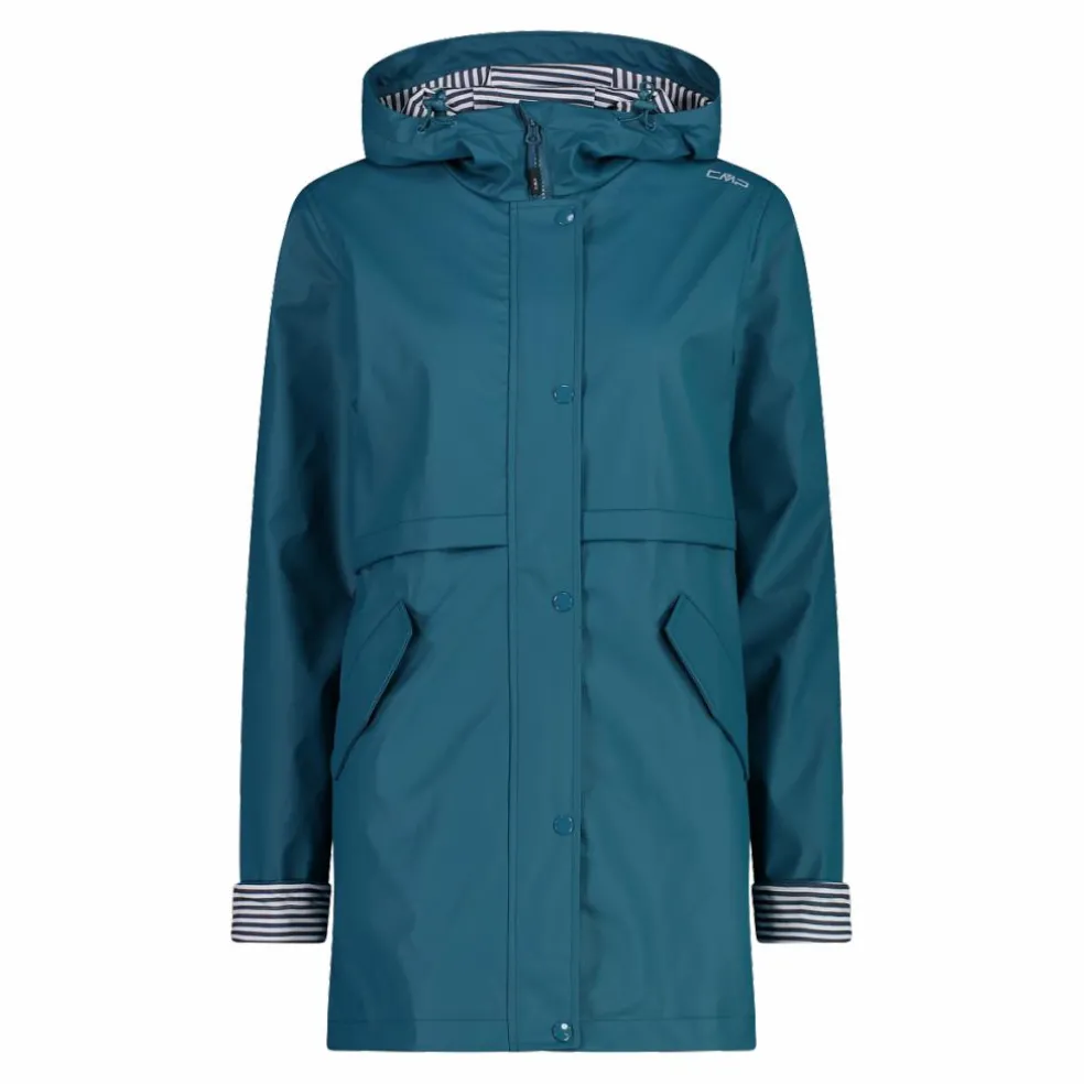 Impermeabile lungo da donna