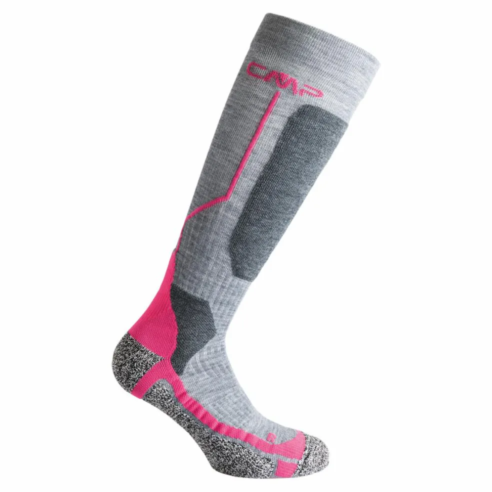Kids wool ski sock