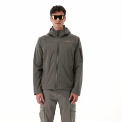 Light Softshell mèlange da uomo