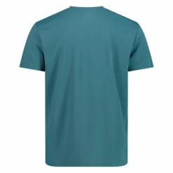 Maglia a maniche corte girocollo da uomo con logo CMP