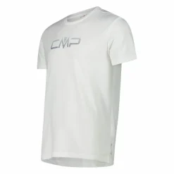 Maglia a maniche corte girocollo da uomo con logo CMP