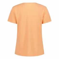 Maglia a maniche corte girocollo da donna con logo CMP