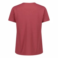 Maglia a maniche corte girocollo da donna con logo CMP
