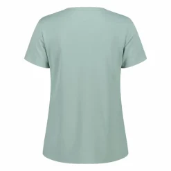 Maglia a maniche corte girocollo da donna con logo CMP
