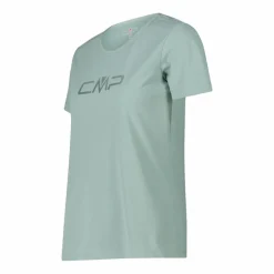 Maglia a maniche corte girocollo da donna con logo CMP